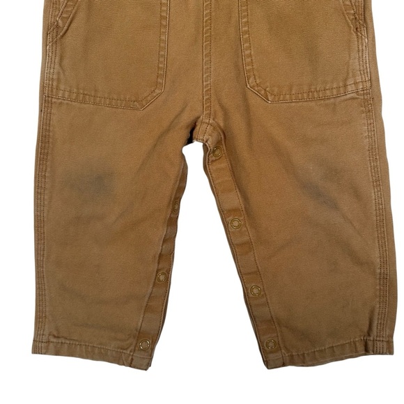 CARHARTT Canvas Bib Coveralls Overalls - Picture 4 of 7